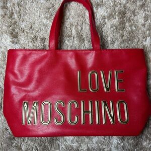 Love Moschino Vibrant Red Tote
